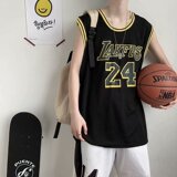 球衣科比24号男女情侣篮球服定制bf外穿背心短袖-KB24-p25，男装背心/马甲，星座601-1