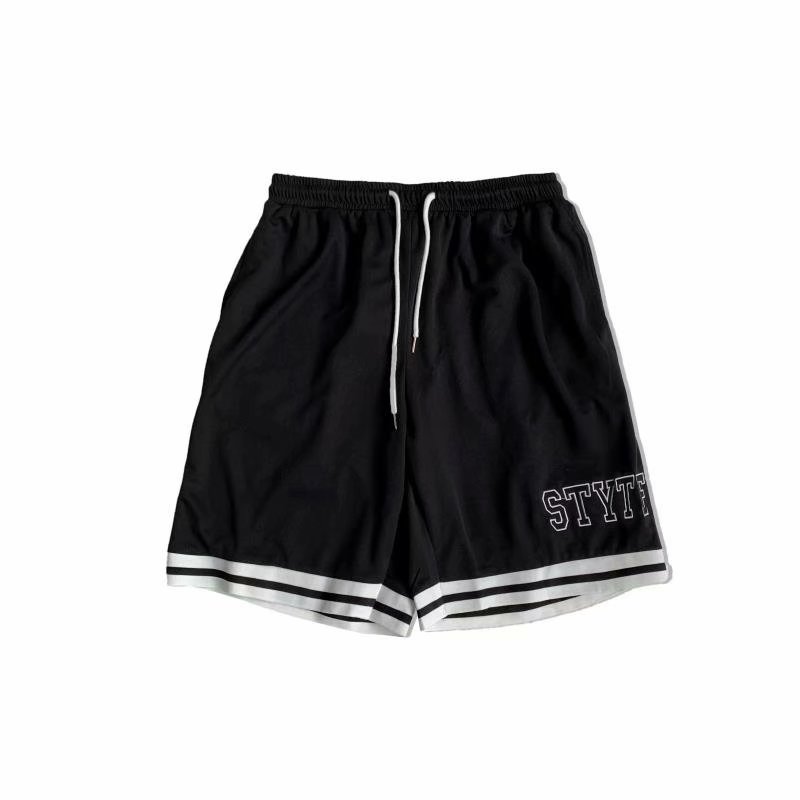 夏季ulzzang原宿风网眼透气运动篮球裤ins宽松休闲裤五分短裤男女,男装休闲裤,星座601-1