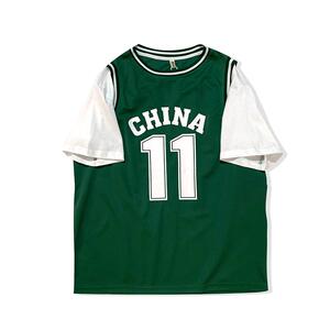 运动休闲套装男夏季假两件短袖t恤短裤两件套嘻哈篮球服-TZ11-p40图片