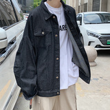 20/秋装ins网红外套韩版宽松牛仔夹克百搭牛仔衣601-1-jk52-p55，男装夹克，星座601-1