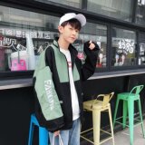 拼色工装外套男潮牌街头嘻哈宽松bf港风帅气网红夹克-W115-p55，男装夹克，星座601-1