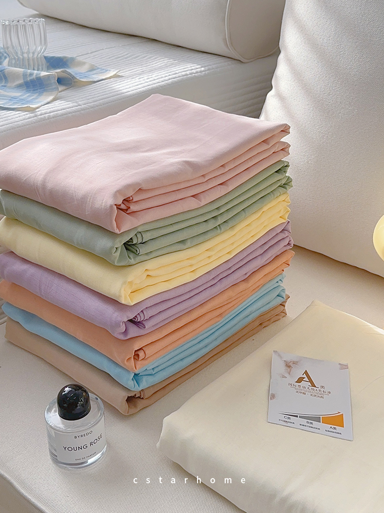 母婴级床单纯棉全棉~亲肤透气A类床罩双层纱被单亲肤单人床笠定制,床上用品,床单,淘宝优惠券,粉丝福利购,淘宝优惠卷