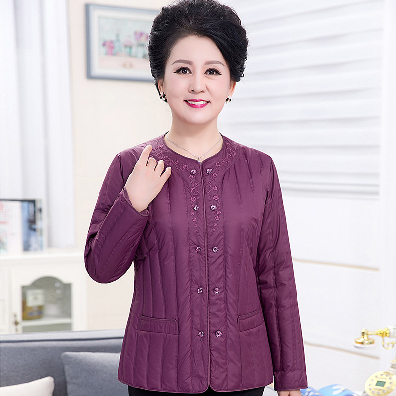 宽松羽绒服内胆女装大码中老年人
