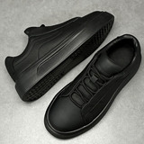 A258-M25681-P180头层牛皮轻奢简约休闲鞋低运动男鞋设计感潮鞋，男鞋休闲鞋，电商A258