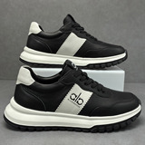 A258-M8978H-1-P218男款软底运动休闲鞋潮流男鞋轻便百搭头层牛皮，男鞋休闲鞋，电商A258