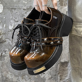 A258-QL63177-P188德比鞋通勤潮流大头健步增高工装商务正装皮鞋，男装工装外套，电商A258