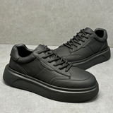 A258-M25680-P180透气男士小白鞋潮流百搭厚底增高运动鞋休闲板鞋，男鞋休闲鞋，电商A258