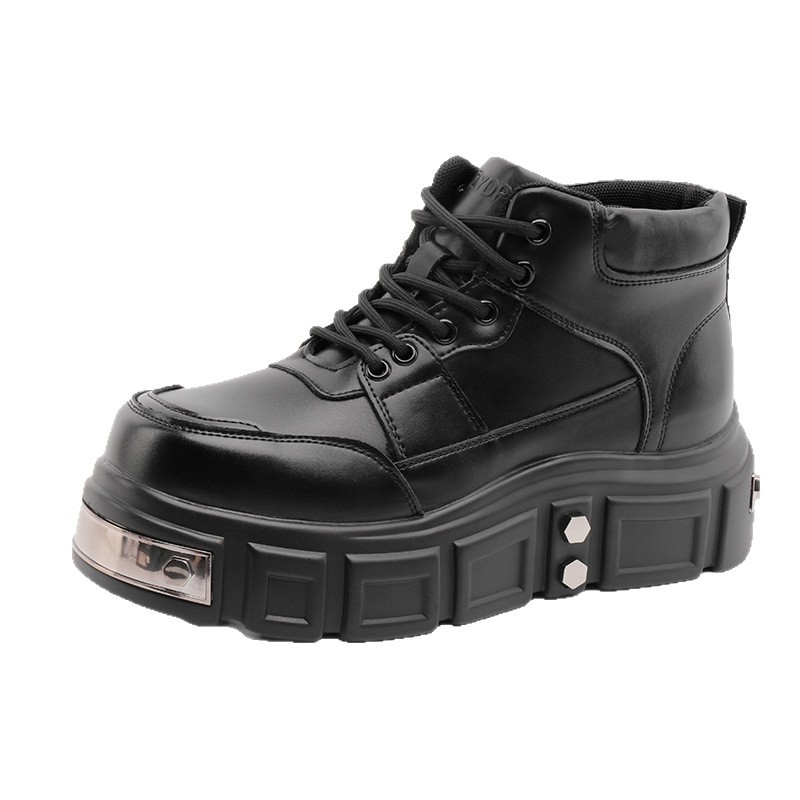 A258-QL483703-P125英伦风经典复古马丁靴百搭工装机车靴百搭男靴,男装工装外套,电商A258