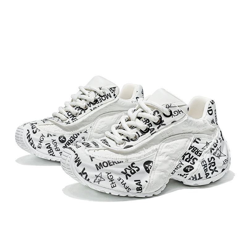 A258-J7720-P278休闲鞋百搭时尚老爹鞋增高软底牛皮轻奢男鞋，男鞋休闲鞋，电商A258