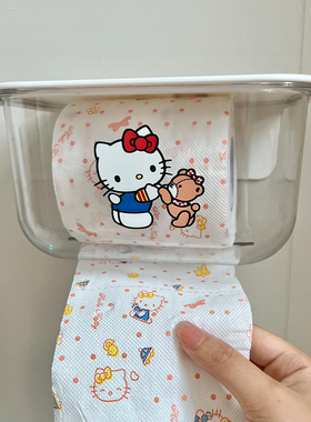 卡通透明卫生间厕纸盒网红高端大气抽纸盒免打孔壁挂卷纸盒纸巾架