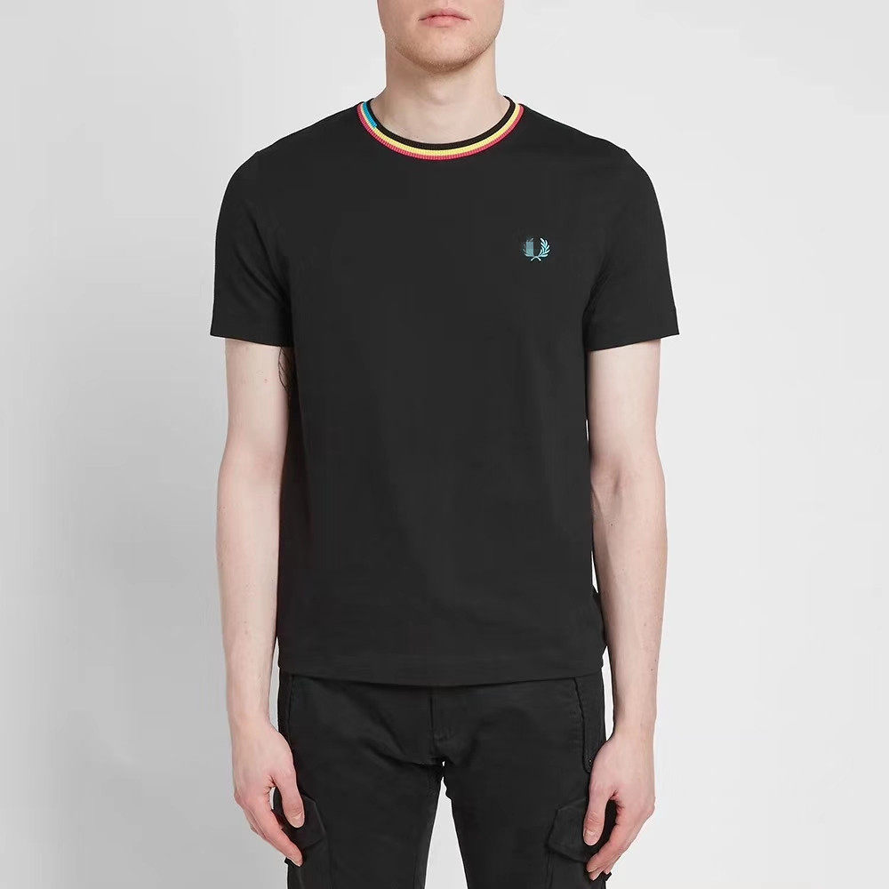 麦穗FP原单2020新款圆领男装T恤衫彩色拼接领男士体恤衫包邮在类目 男装, T恤中 - 来自Buy2taobao.com提供专业的淘宝代购服务