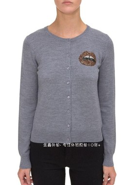 本期王炸！出口原单Mar*kus Lu*pfer女装100%美丽诺羊毛开衫毛衣