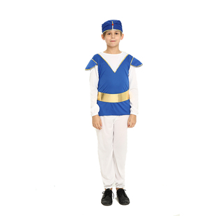 万圣节cos儿童王子服装印度王子阿拉伯王子阿拉伯国王阿拉丁灯神