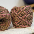 复古美拉德紫系手编特色羊毛手混线外套发卡衣服包围巾手工毛线团