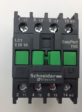 原装新品施耐德LC1E1810M5N交流接触器家用继电器单相 18A 220V