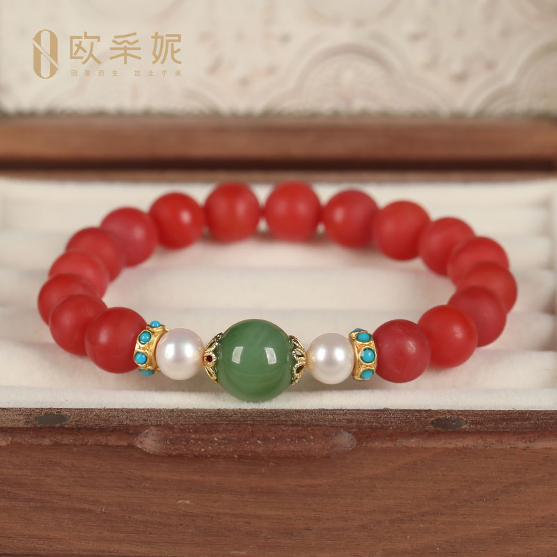 天然蜜蜡手串手链貔貅男士女款
