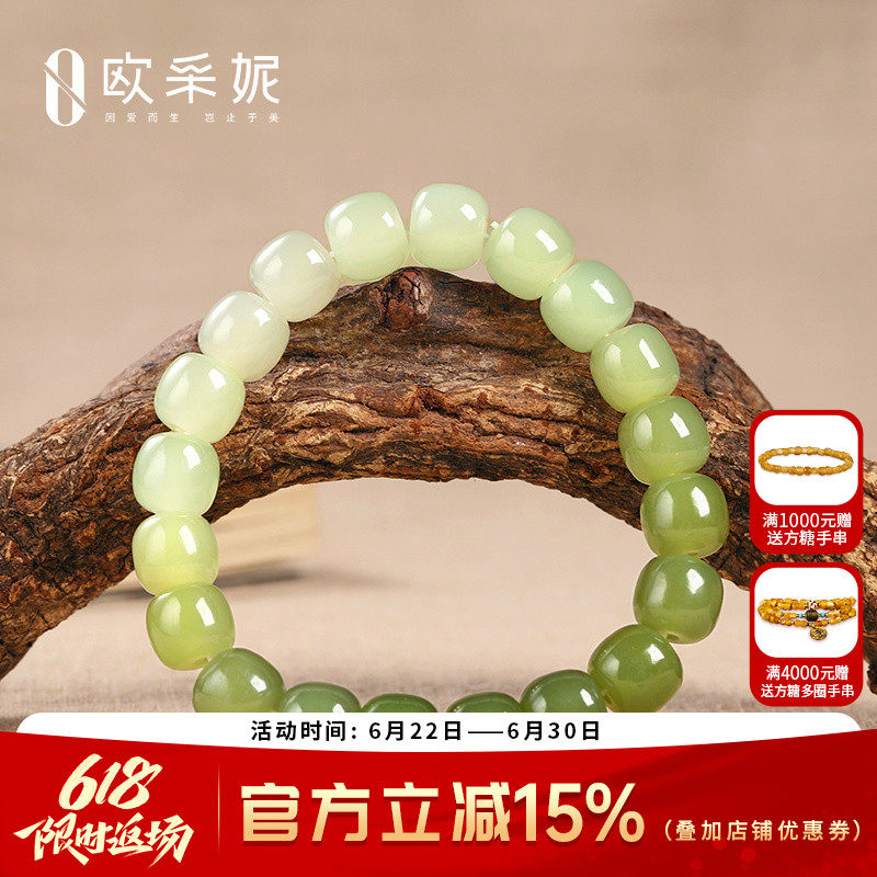 欧采妮黄口料渐变老型单圈