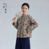 鼎奢新中式 高端真丝短外套 正品 宋锦香云纱上衣女2026春夏新款 长袖