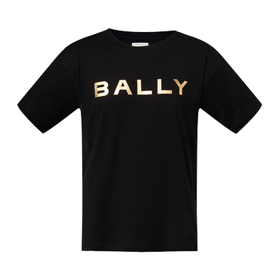BALLY 巴利 男士金色logo标棉质短袖T恤 M5BAB74F