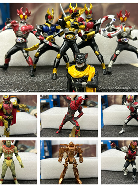 正版盒蛋扭蛋，假面骑士agito电王kiva空我怪人，555摩托车，绝版