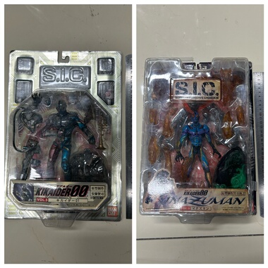 日版正版，竹谷隆之SIC闪电飞蛾人电脑奇侠黑魔，绝版品