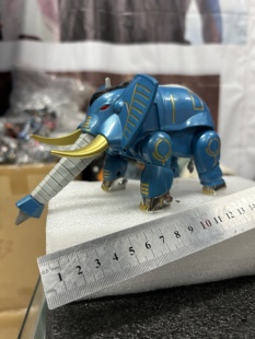 日版正版,牙吠百兽战队,DX超合金变形合体机器人,蓝色大象