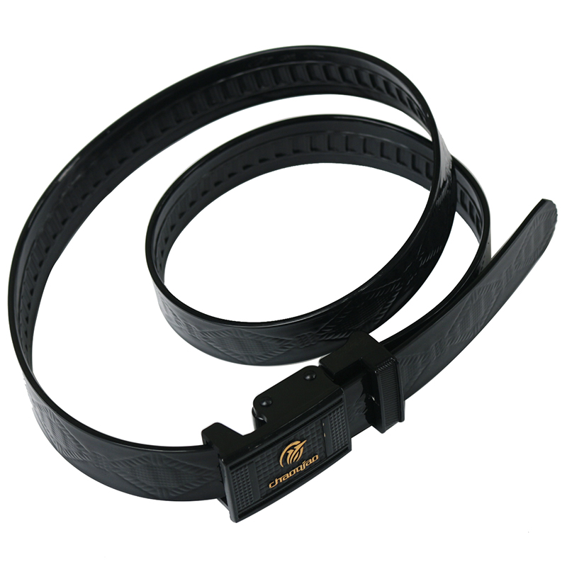 自动塑料扣头全牙无极调节腰带