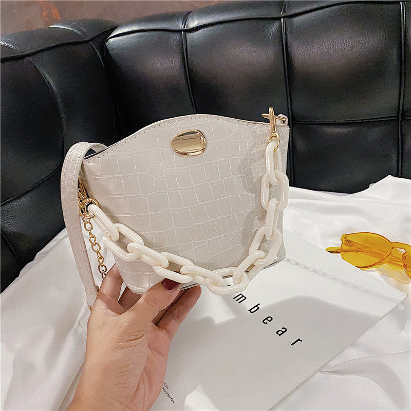 女包2020新款潮斜挎链条小包包百搭ins法国质感流行高级感贝壳包