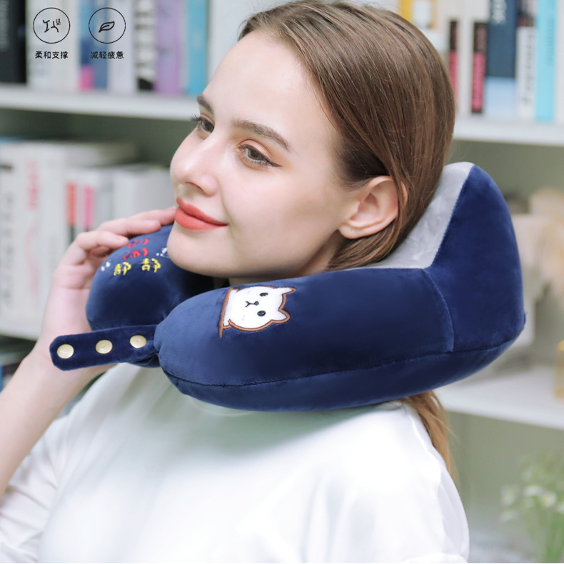 U型枕颈椎护颈枕PP棉靠垫软枕