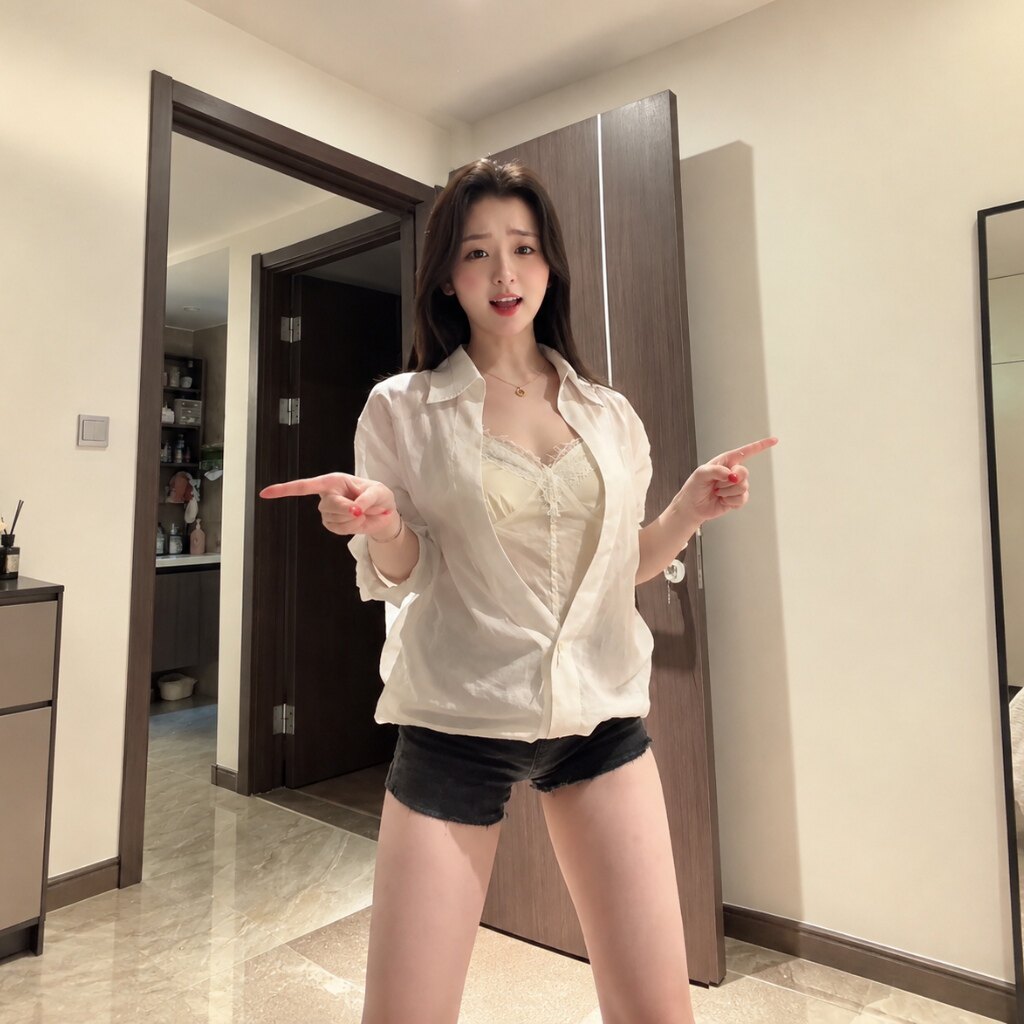性感白色蕾丝假两件显瘦长袖衬衫
