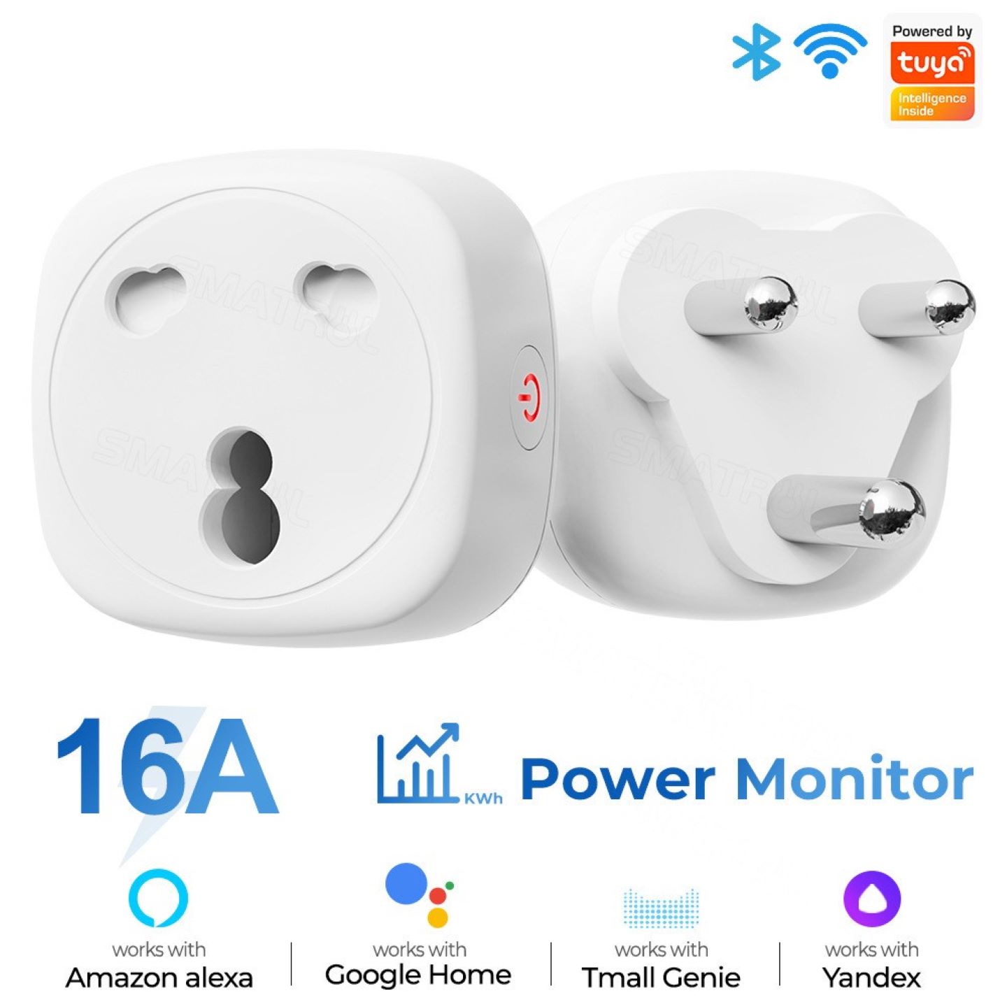 WIFI智能插座大南非马来西亚香港空调冷气机16A手机定时远程开关