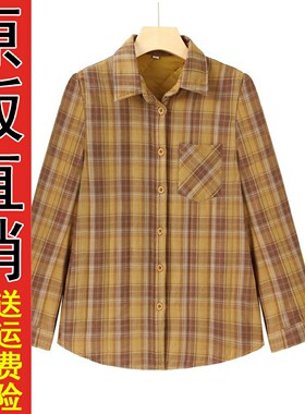 休闲上衣2026秋冬季加棉衬