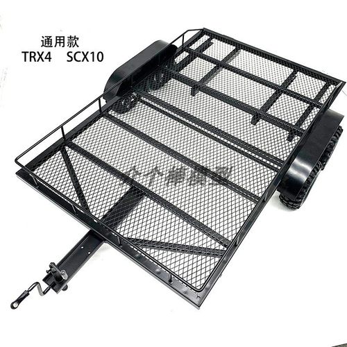 1/8全金属拖车双轴拖车