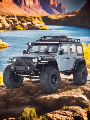 现货易控YK4082 v3升级款 1/8攀爬车RC遥控车电动仿真越野模型车