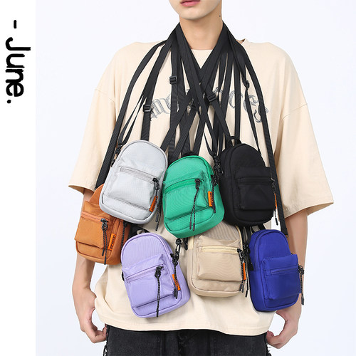 六月零钱包涤纶日韩休闲潮手机包