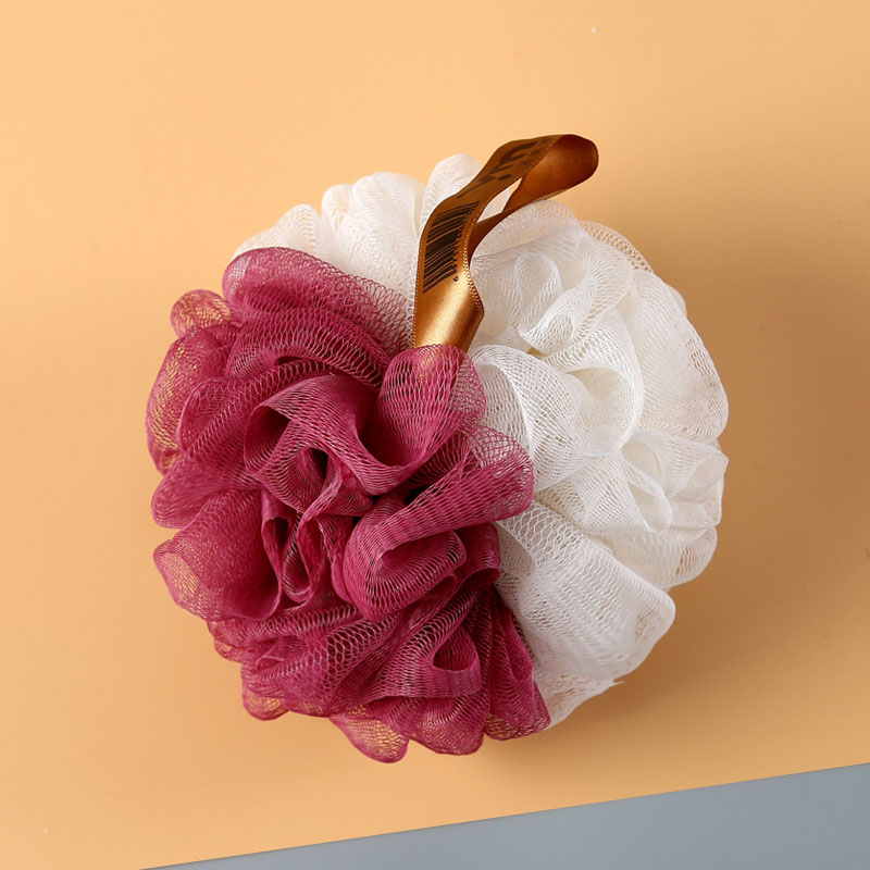 沐浴球男女大号双色拉洗浴用品