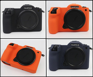 适用富士gfx100s二代硅胶套相机包 gfx 50sii保护套 软胶防滑外壳