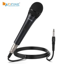 Fifine Dynamic Microphone for Speaker Vocal Microphone for K