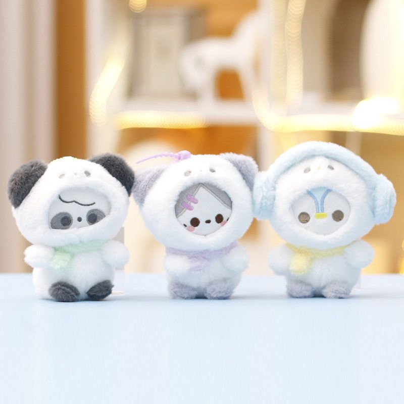 RosyPosy同款毛绒玩具冬日雪人