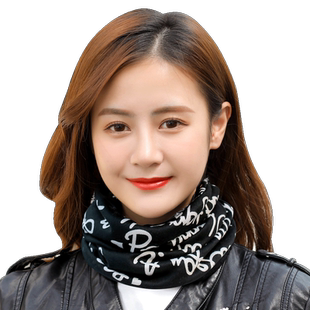 围脖女冬季围巾春秋薄款百搭时尚护颈椎脖套冬天保暖头巾脖颈套男