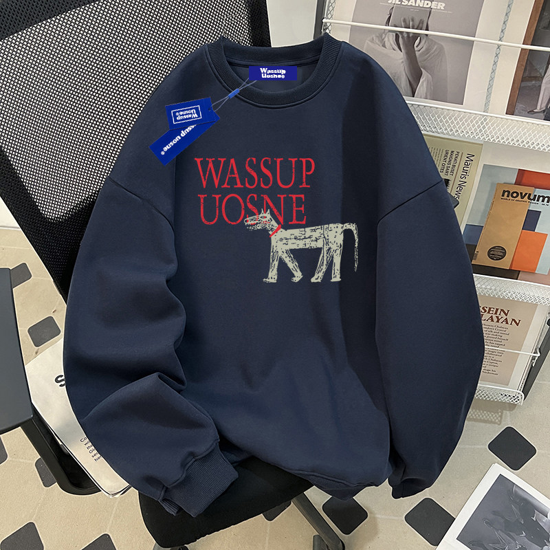 WASSUP美式男士高质量痞帅上衣