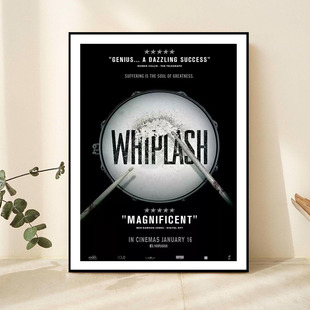 爆裂鼓手海报音乐电影装饰画排练室琴行打击乐架子鼓励志乐队挂画