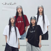 街头hiphop潮 圆领嘻哈T顺滑软糯美式 CBXLAB儿童街舞潮牌 滑滑棉