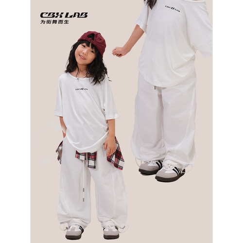 CBXLAB儿童街舞kpop表演服运动裤