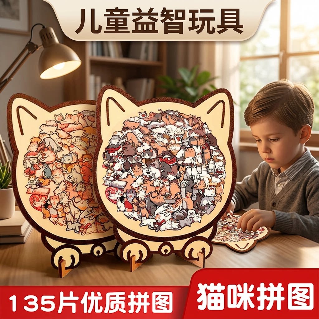 儿童益智玩具新年送礼培养专注力