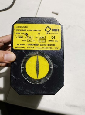 意大利比费BIFFI电动执行器 718-003,好像是没有用 议价