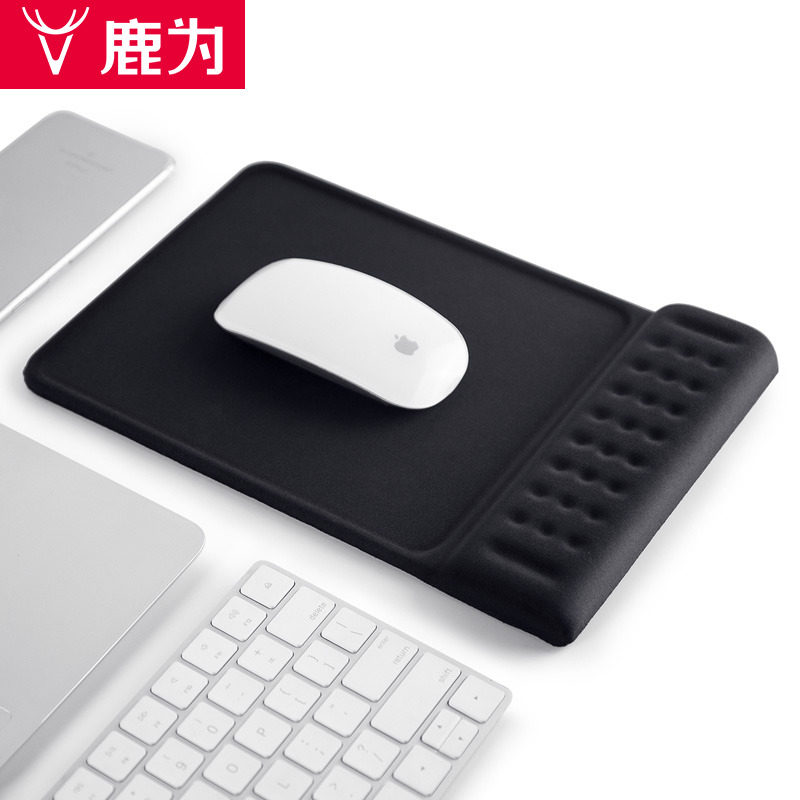 鹿为记忆棉中号舒适办公鼠标垫图片