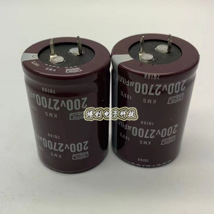 黑金刚 200v2700uf 250v2700uf  焊机专用牛角电解电容 NIPPON