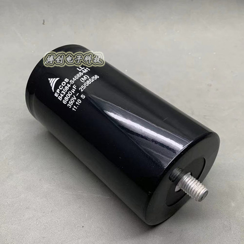 全新EPCOS350V6800UFB43584-S4688-M1爱普科斯底部带螺丝电解电容