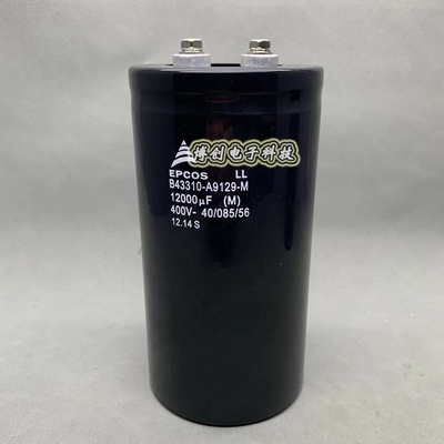EPCOS 400V12000UF B43310-A9129-M原装变频器美容仪高压电解电容